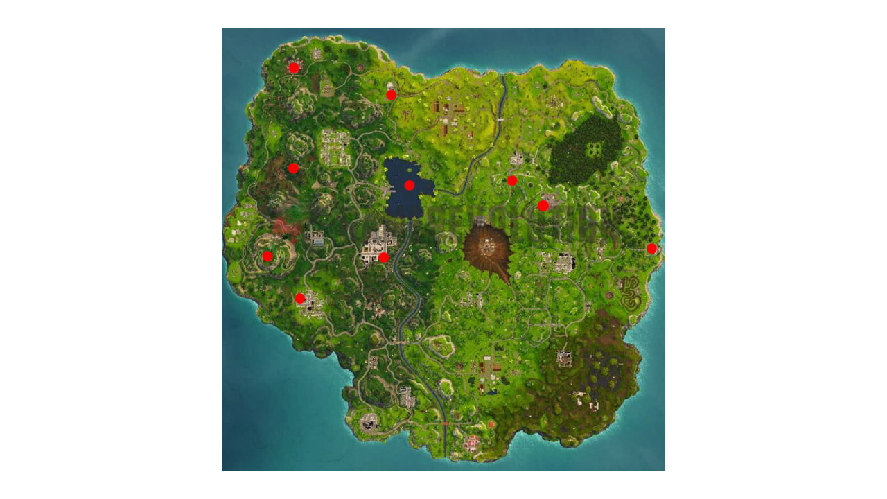 Fortnite Poster Locations: Omega and Carbide Posters