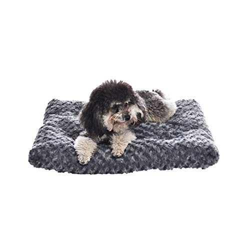 AmazonBasics Pet Bed – 23-Inch, Grey Swirl