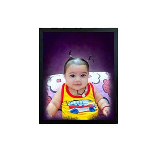 TOHFA WORLD Personalized/Customised Oil Painted Photo Frame Digital Oil Painting Frame Photo Paint Photo Oil Painting(8inx10in). |Oil Painting Frame| |Customized Photo Frames with Photo|