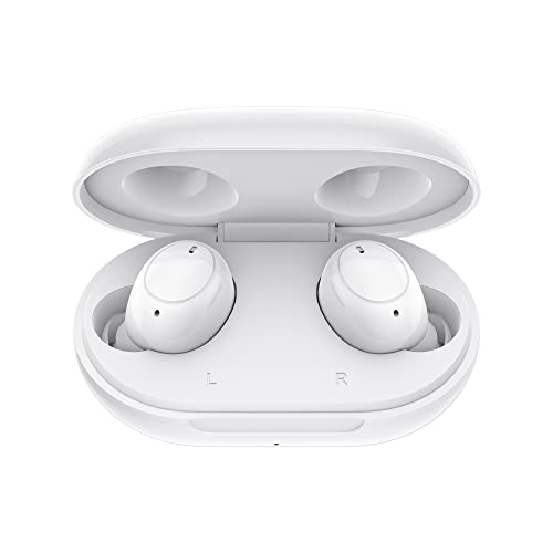 OPPO Enco Buds Bluetooth True Wireless in Ear Earbuds(TWS) with Mic, 24H Battery Life, Supports Dolby Atmos Noise Cancellation During Calls, IP54 Dust & Water Resistant,(White, True Wireless)